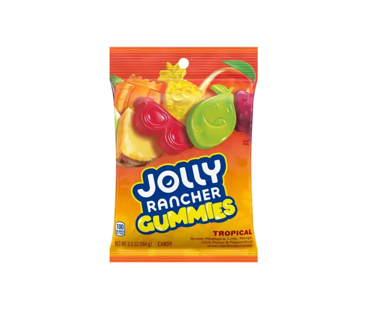 Hershey Jolly Rancher Gummies Tropical package