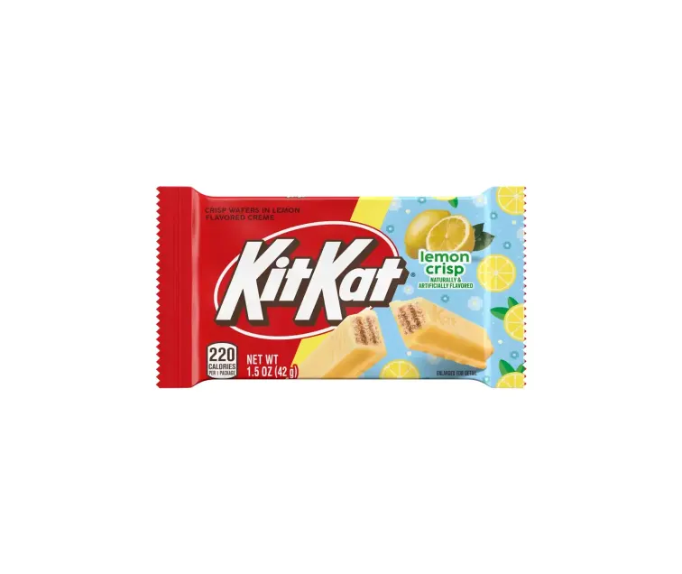 Hershey Kit Kat Lemon Crisp package