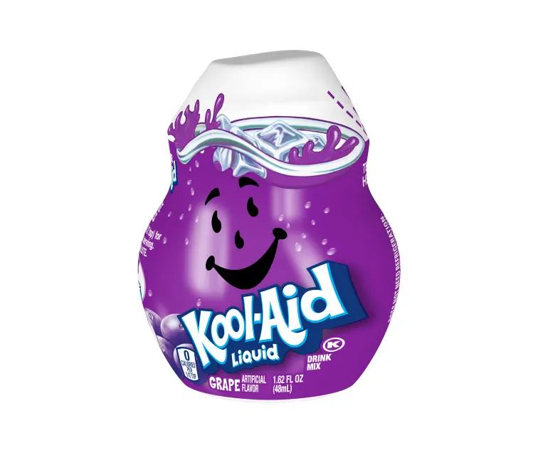 Kraft Heinz Kool-Aid Liquid Grape Drink Mix package