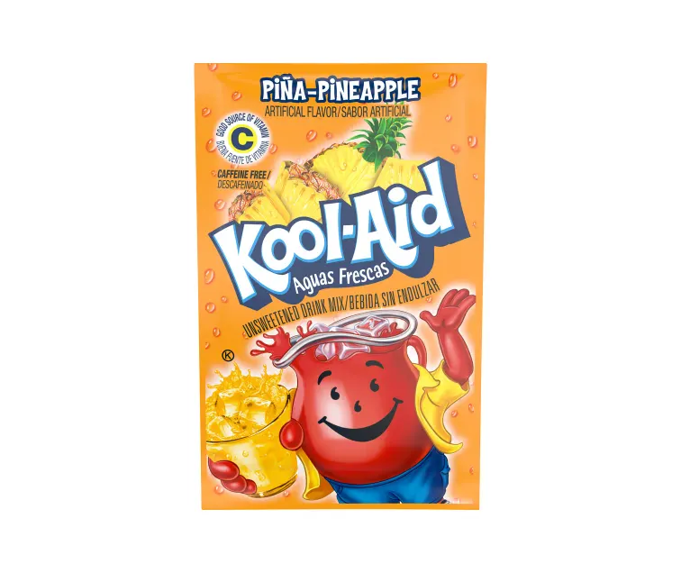 Kraft Heinz Kool-Aid Unsweetened Pina-Pineapple Drink Mix package