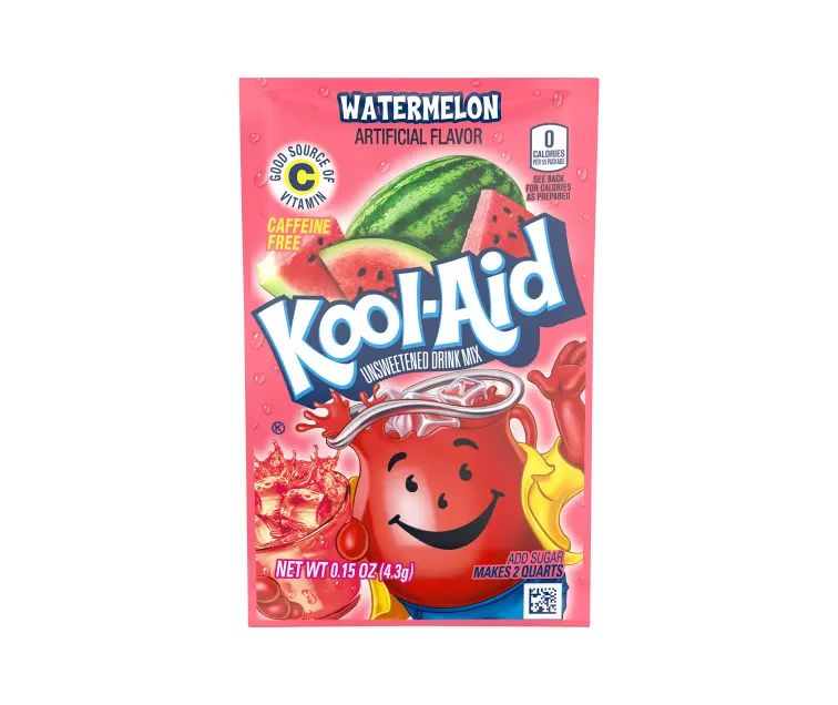 Kraft Heinz Kool-Aid Unsweetened Watermelon Drink Mix package