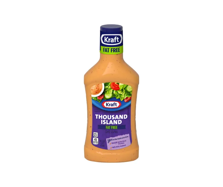 Kraft Heinz Kraft Fat Free Thousand Island Dressing package