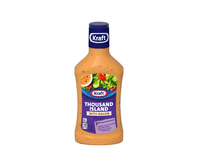 Kraft Heinz Kraft Thousand Island Dressing with Bacon package