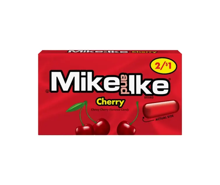Just Born Mike and Ike Cherry package