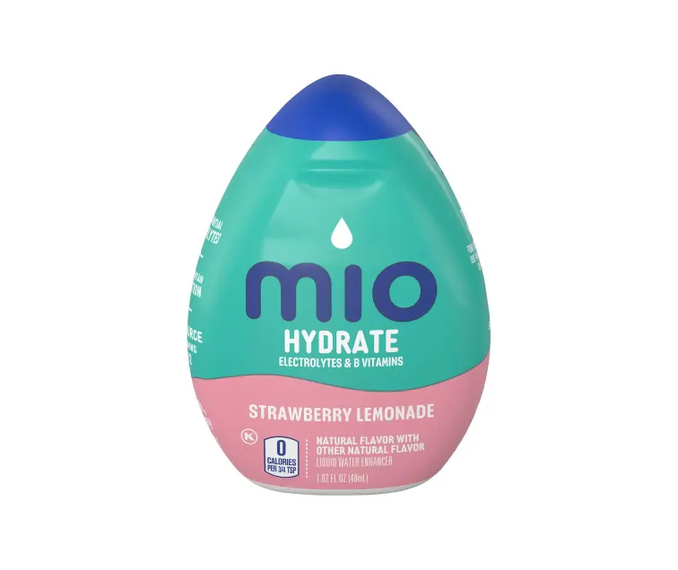 Kraft Heinz MiO Hydrate Strawberry Lemonade package