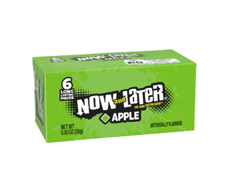 Ferrara Candy Now and Later Apple package