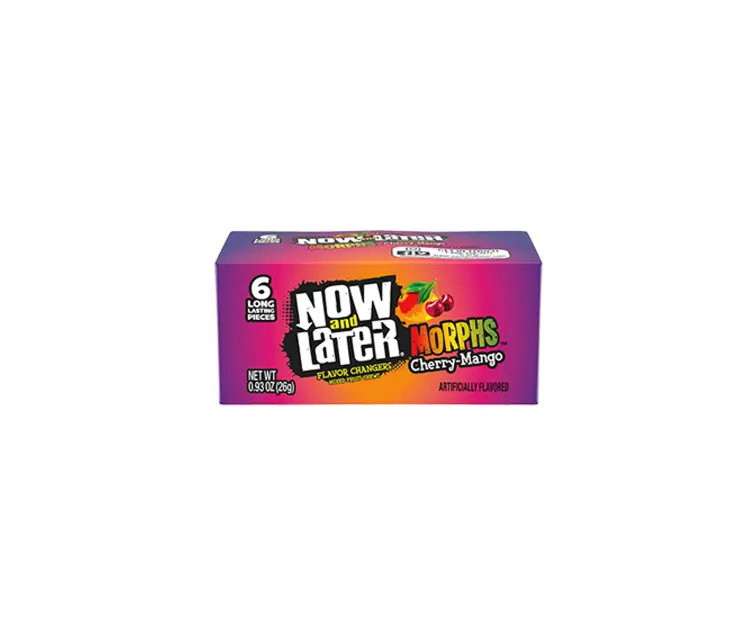 Ferrara Candy Now and Later Morphs Cherry-Mango package