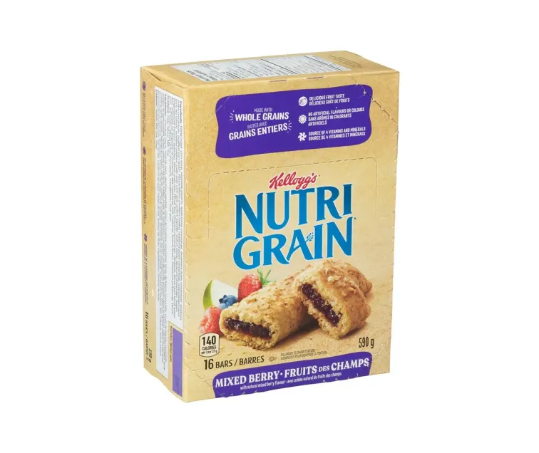 Kellanova Nutri-Grain Mixed Berry package