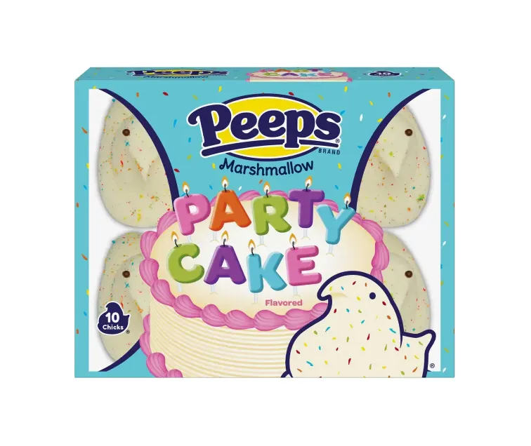 Just Born Peeps Party Cake Chicks package
