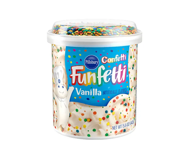 Pillsbury Pillsbury Confetti Funfetti Vanilla Frosting package