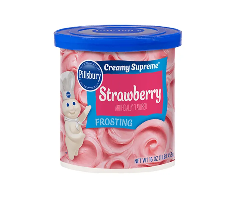 Pillsbury Pillsbury Creamy Supreme Strawberry Frosting package