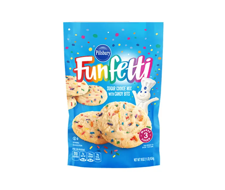 Pillsbury Pillsbury Funfetti Sugar Cookie Mix package