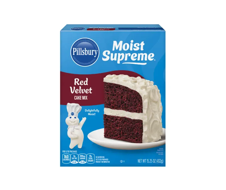 Pillsbury Pillsbury Moist Supreme Red Velvet Cake Mix package