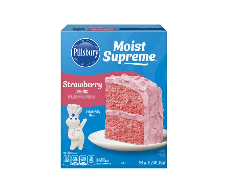 Pillsbury Pillsbury Moist Supreme Strawberry Cake Mix package