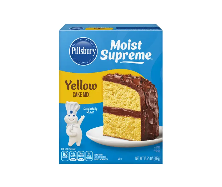 Pillsbury Pillsbury Moist Supreme Yellow Cake Mix package