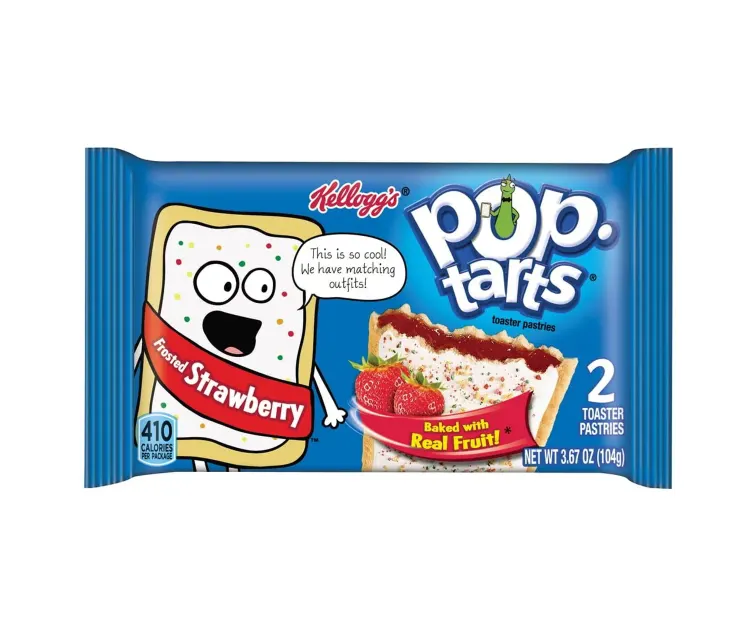 Kellanova Pop-Tarts Frosted Strawberry package