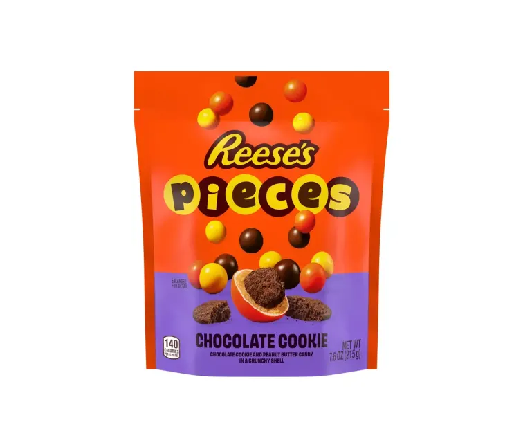 Hershey Reese's Pieces Chocolate Cookie package