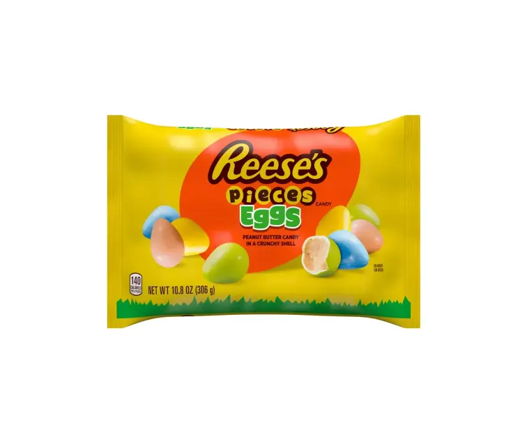 Hershey Reese's Pieces Peanut Butter Eggs package