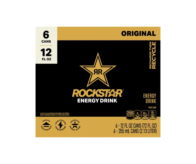 PepsiCo Rockstar Original package
