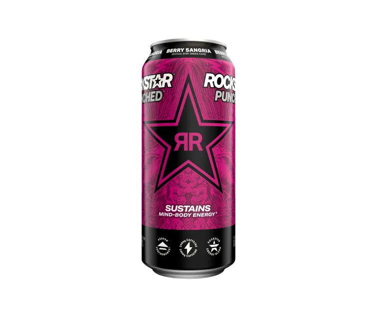 PepsiCo Rockstar Punched Berry Sangria package