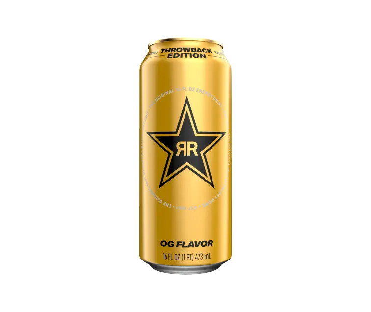 PepsiCo Rockstar Throwback Edition OG package