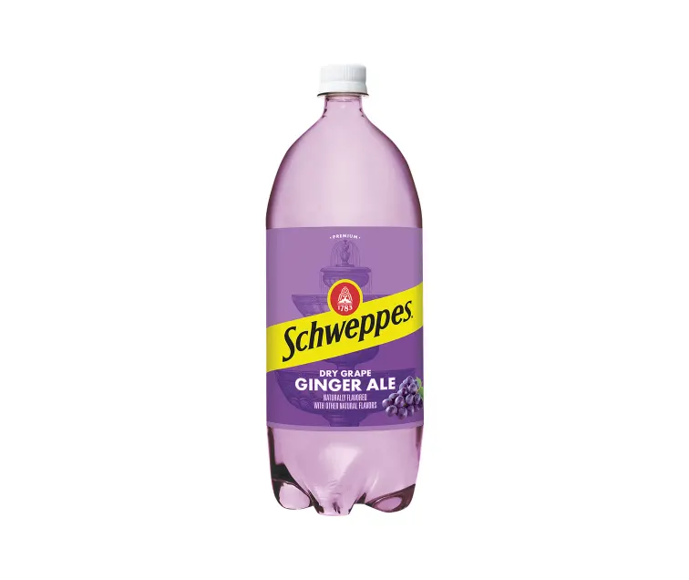 Keurig Dr Pepper Schweppes Dry Grape Ginger Ale package