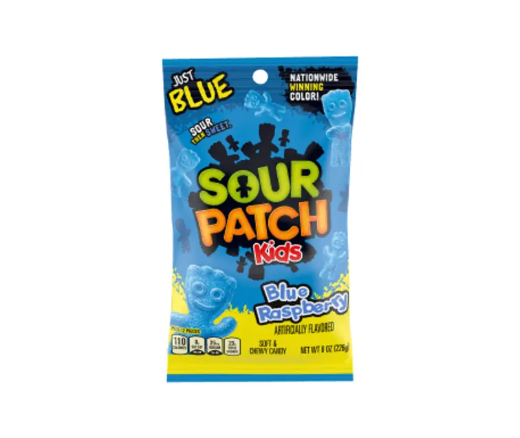 Mondelēz Sour Patch Kids Blue Raspberry package