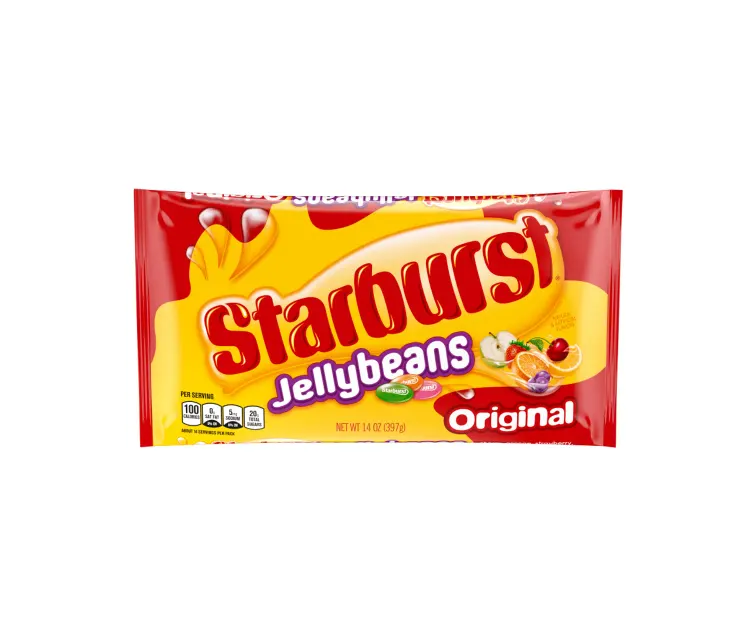 Mars Starburst Jellybeans package