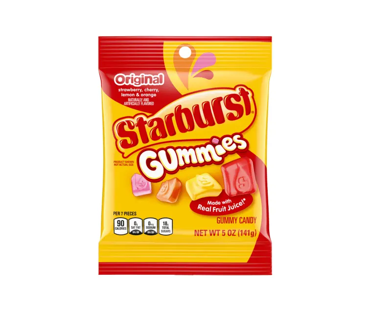 Mars Starburst Original Gummies package