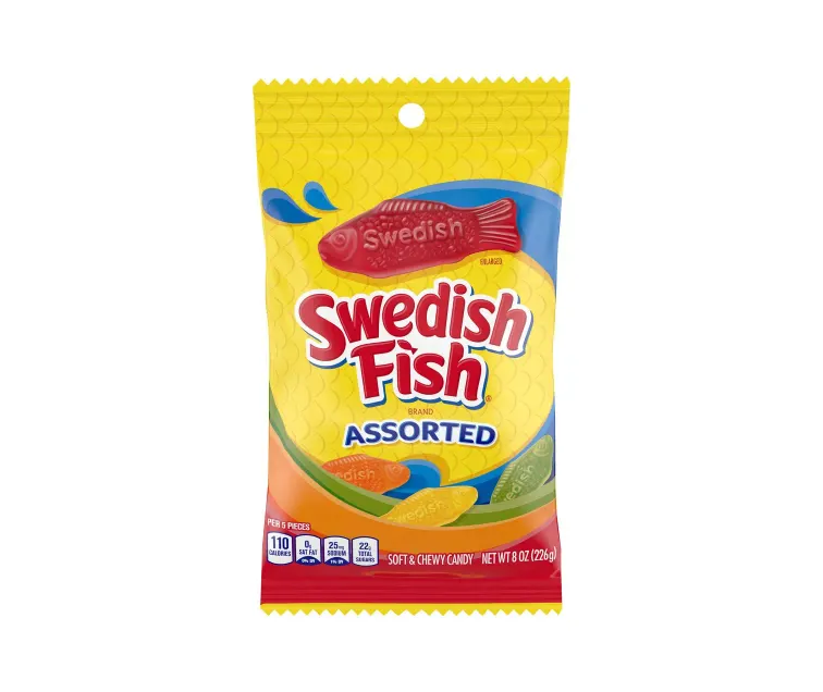 Mondelēz Swedish Fish Assorted package