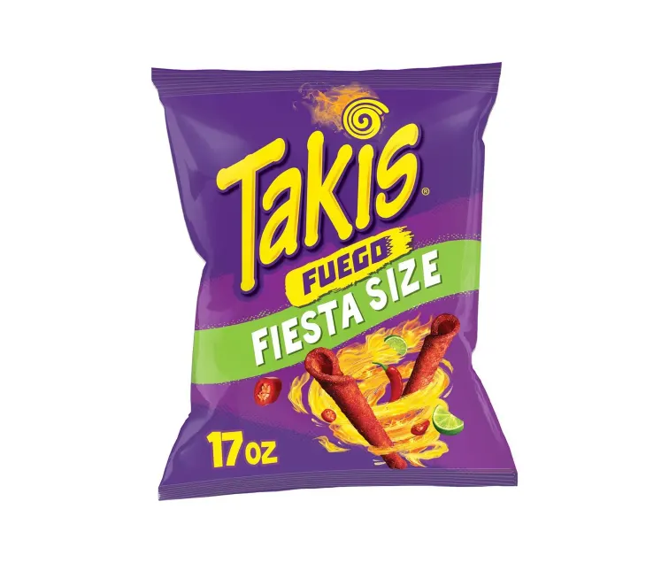 Barcel Takis Fuego package