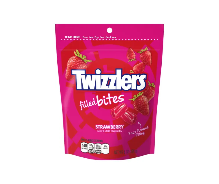 Hershey Twizzlers Filled Bites Strawberry package
