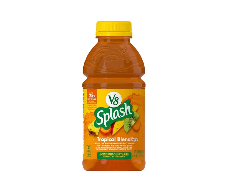 Campbell's V8 Splash Tropical Blend package