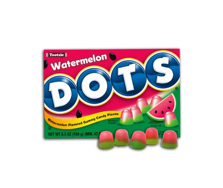 Tootsie Roll Watermelon Dots package