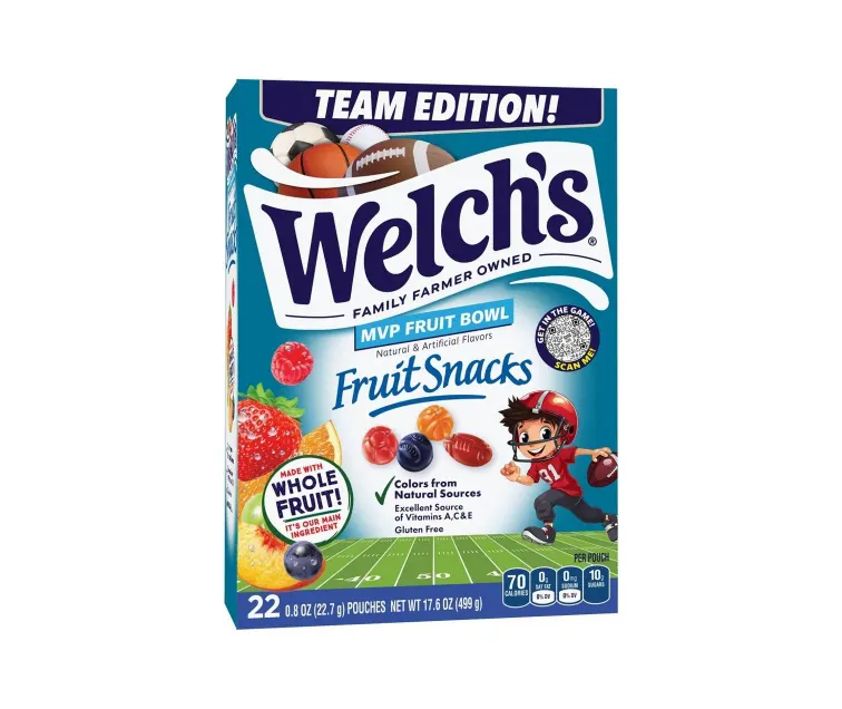 Promotion in Motion Welch's Fruit Snacks Mixed Fruit package