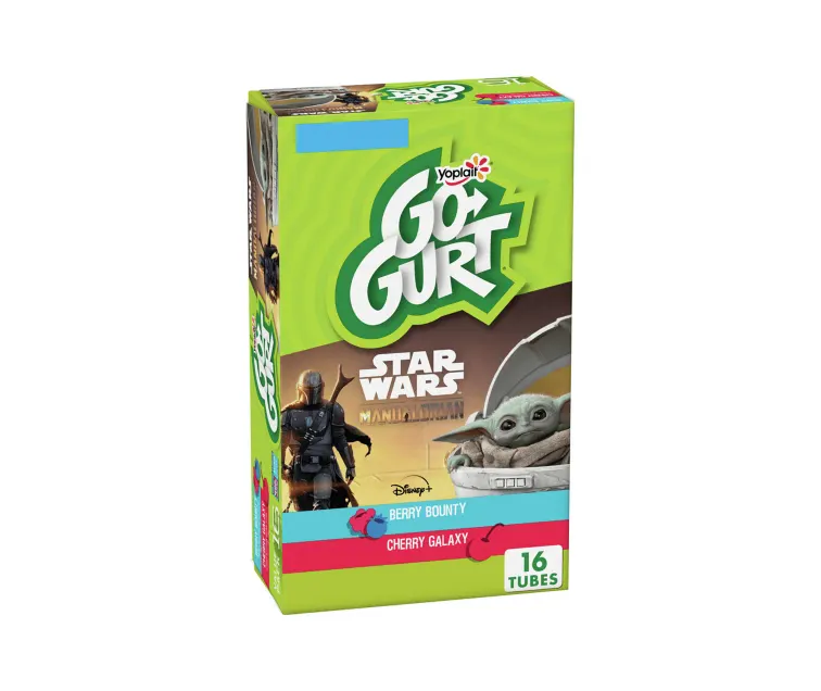 General Mills Yoplait Go-Gurt Berry / Cherry package